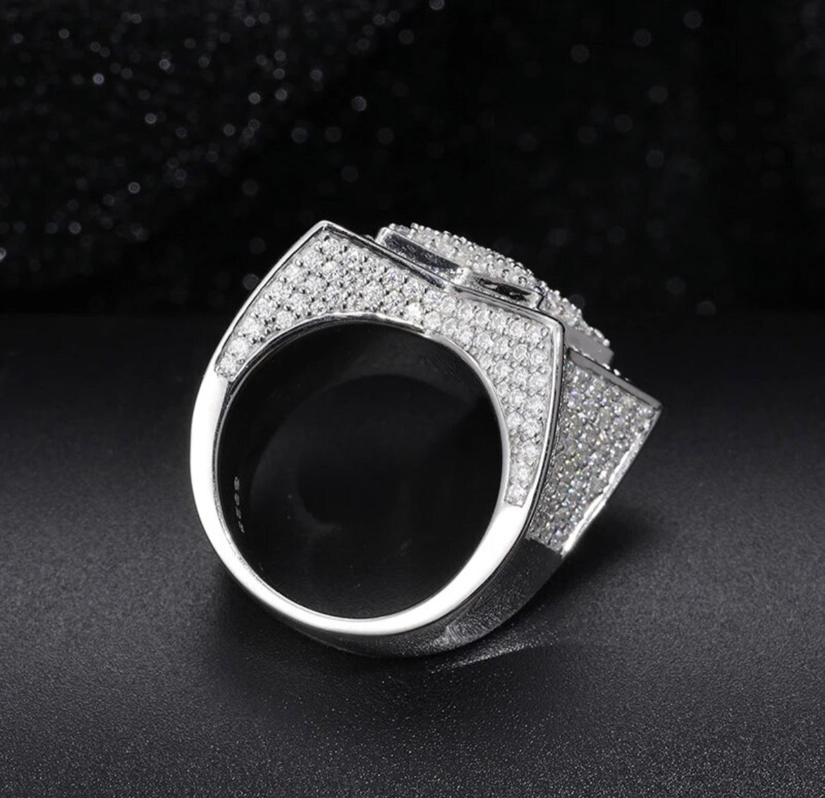 Star Moissanite Ring