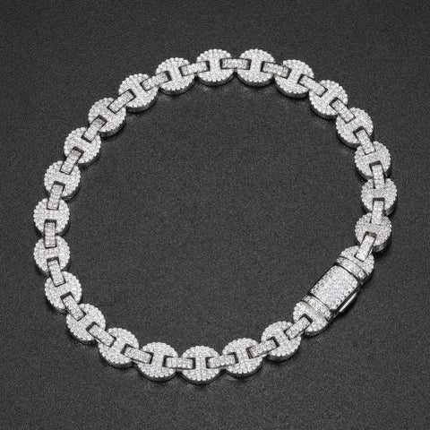 “G Link" Moissanite Bracelet