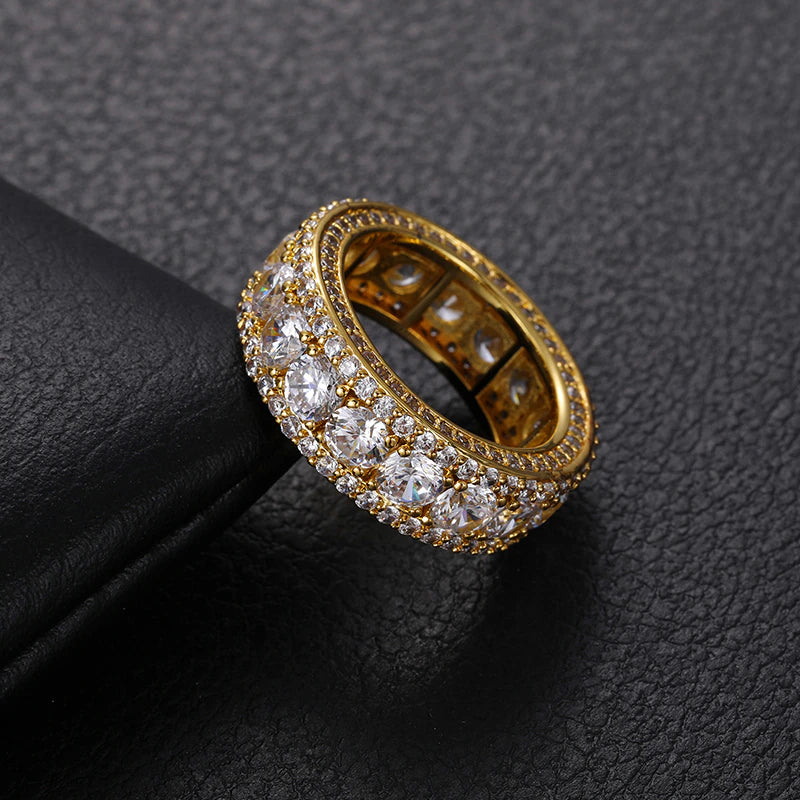5 Layered Moissanite Ring