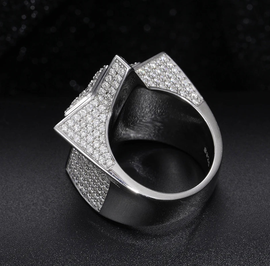 Star Moissanite Ring