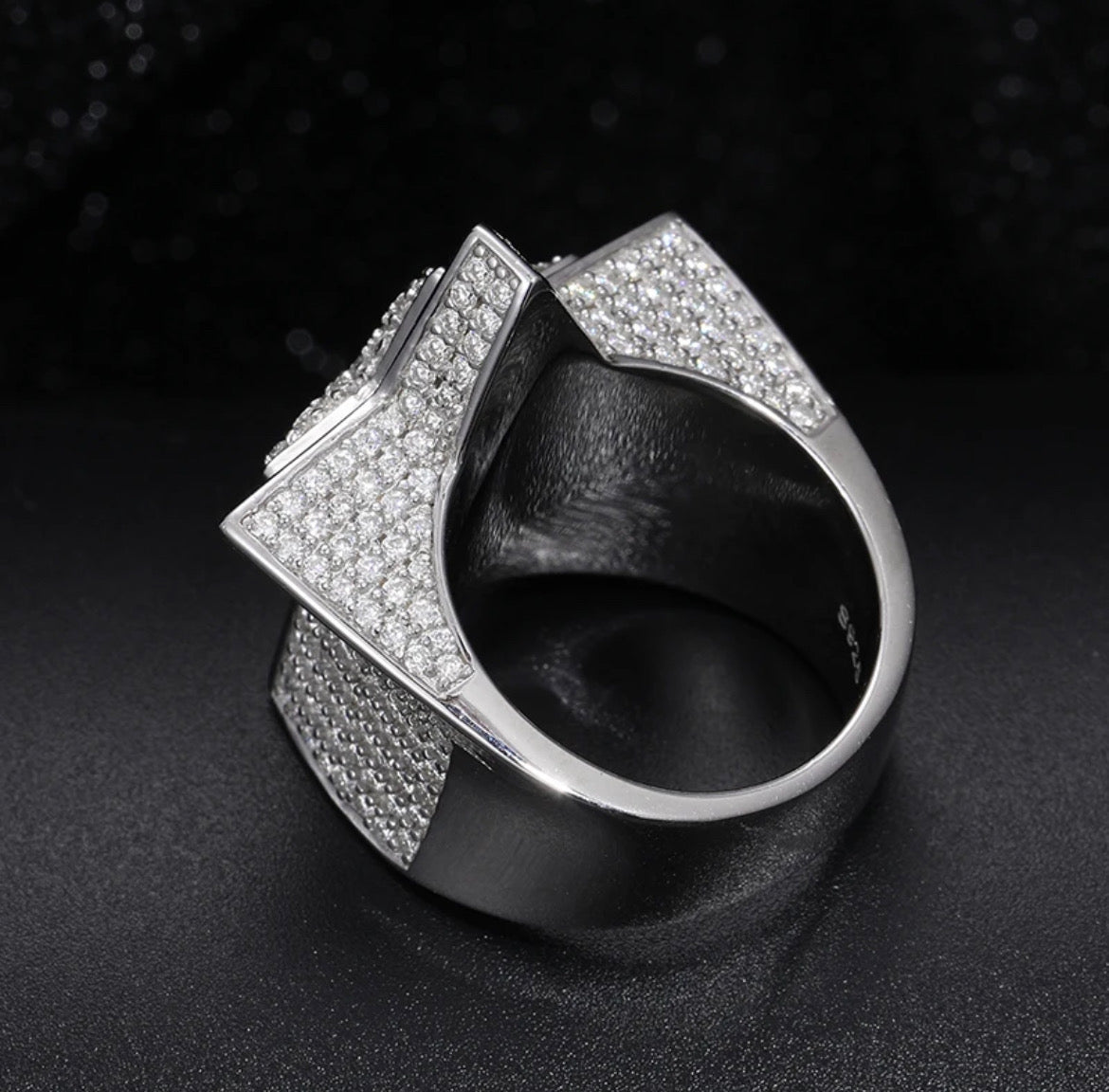 Star Moissanite Ring