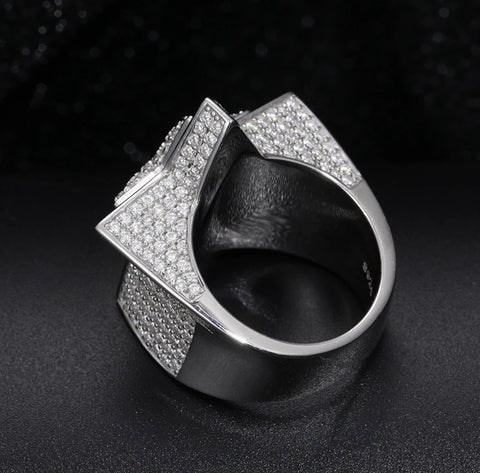 Star Moissanite Ring