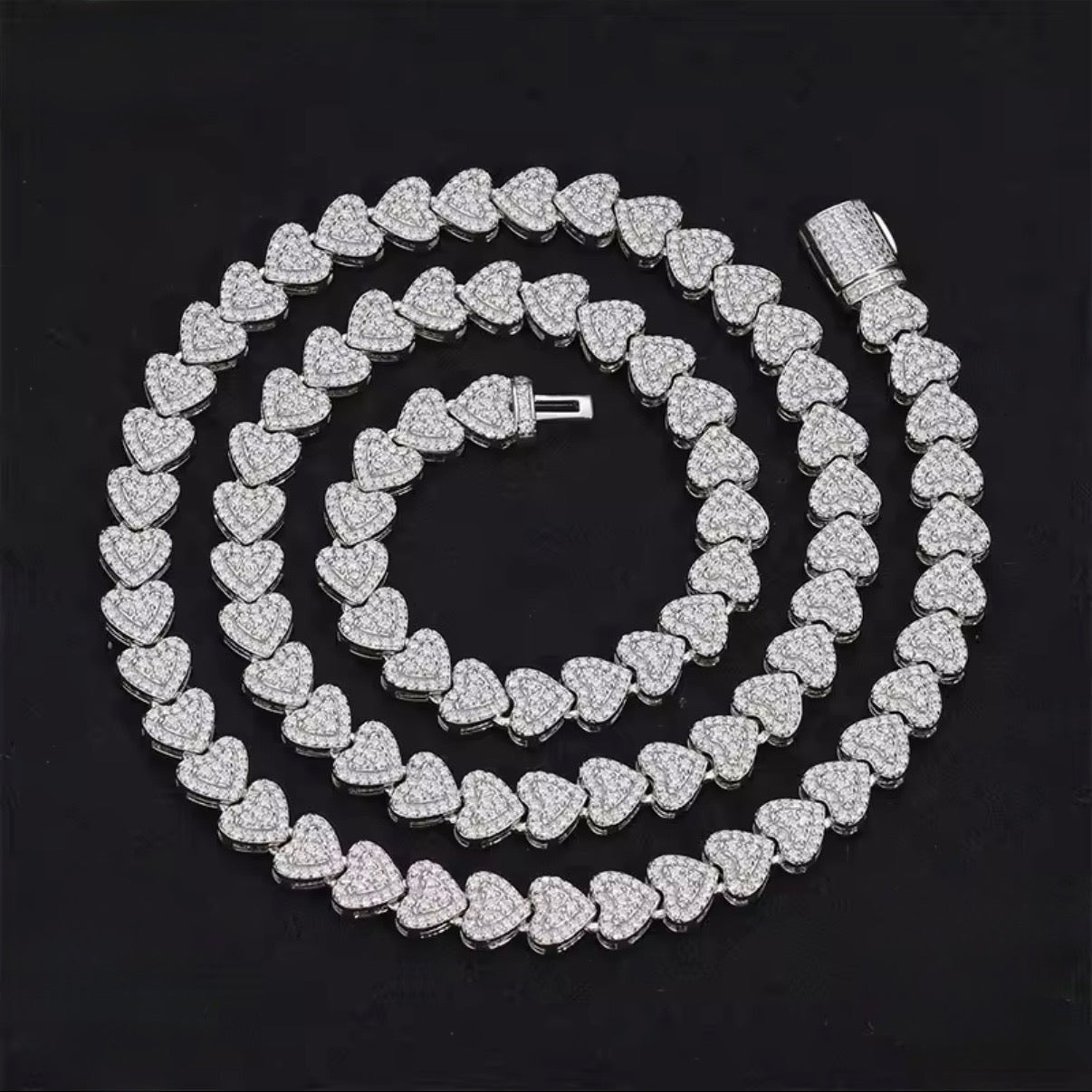 “Heart” Moissanite Necklace