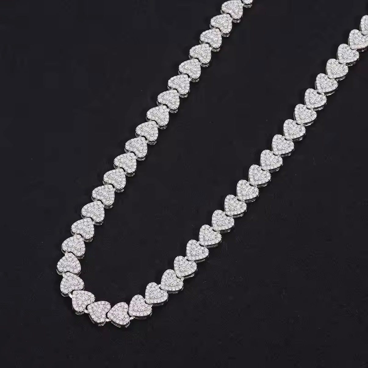 “Heart” Moissanite Necklace