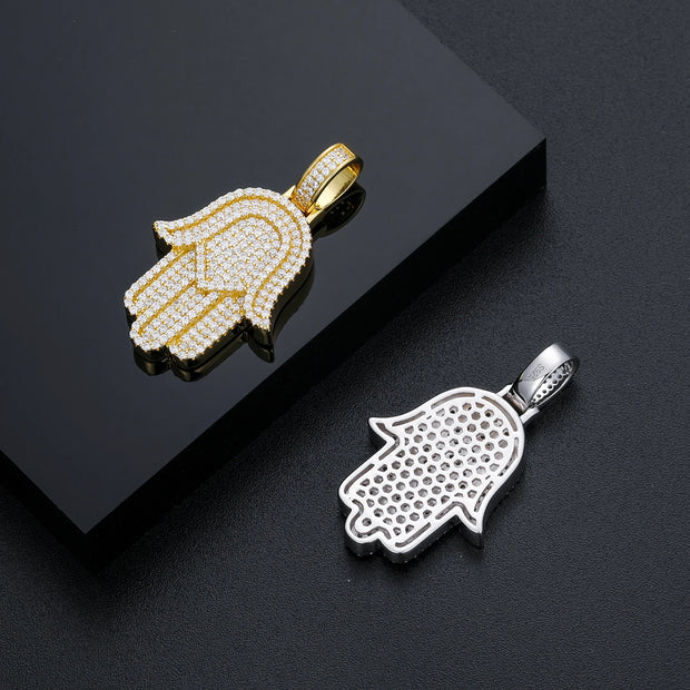 “Hamza" Moissanite Pendant