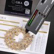 Round Linked Moissanite Bracelet