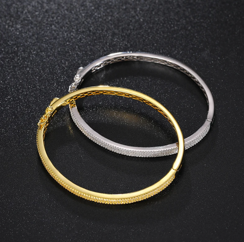 Iced Out Moissanite Band