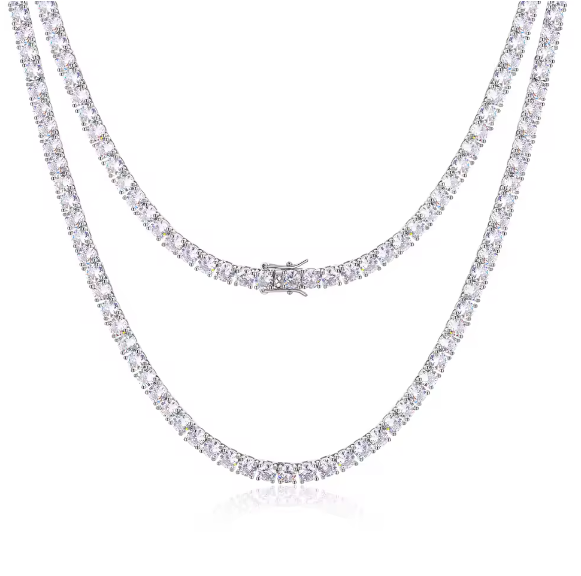 Moissanite Tennis Chain