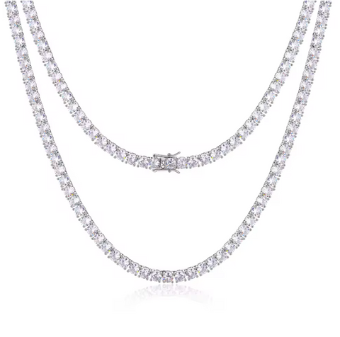 Moissanite Tennis Chain