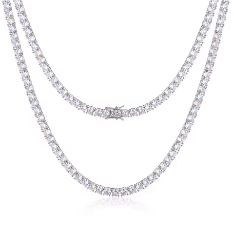 Moissanite Tennis Chain
