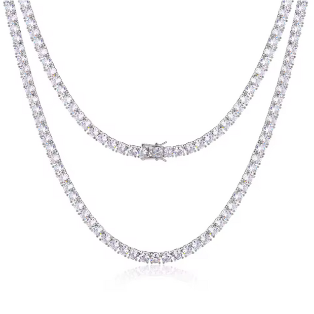 Moissanite Tennis Chain