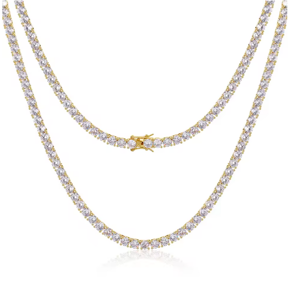 Moissanite Tennis Chain